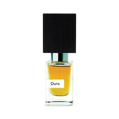 Nasomatto Duro Eau de Parfum (Pure Perfume) Cologne for Men Extrait de parfum Notes of Almond, Cinnamon, Heliotropine, Orris, Patchouli, White Flower, Cedar, Leather 1 oz