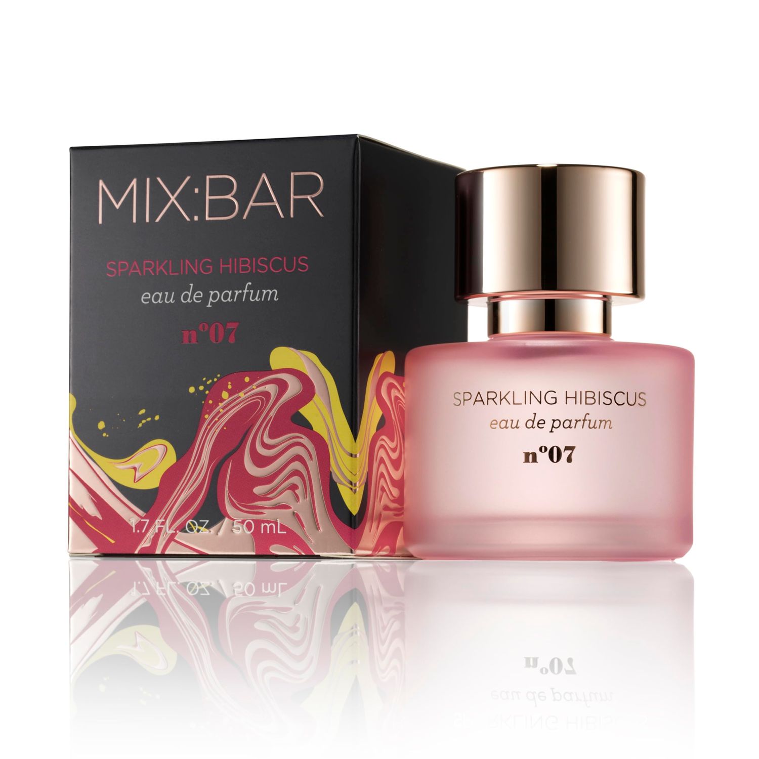 MIXBAR Perfume for Women - Sparkling Hibiscus Fragrance - Eau de Parfum Spray, 1.7oz