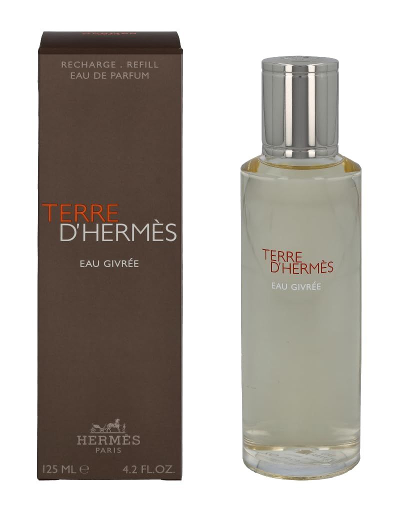 Hermes Terre d&#39;Hermes Eau Givree for Men Eau de Parfum Spray, 4.2 Ounce (Refillable)