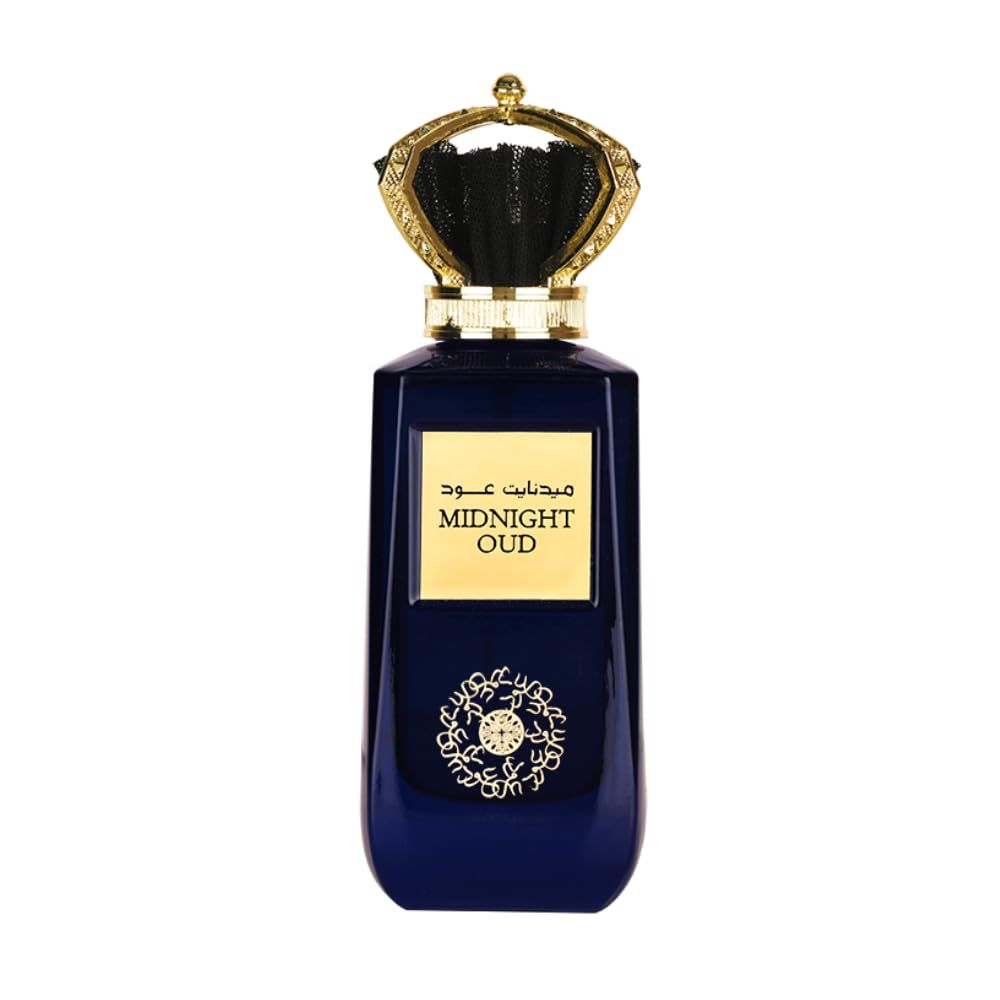 Ard al Zaafaran Midnight Oud Eau De Parfum Spray, 3.4 Ounce (Unisex)