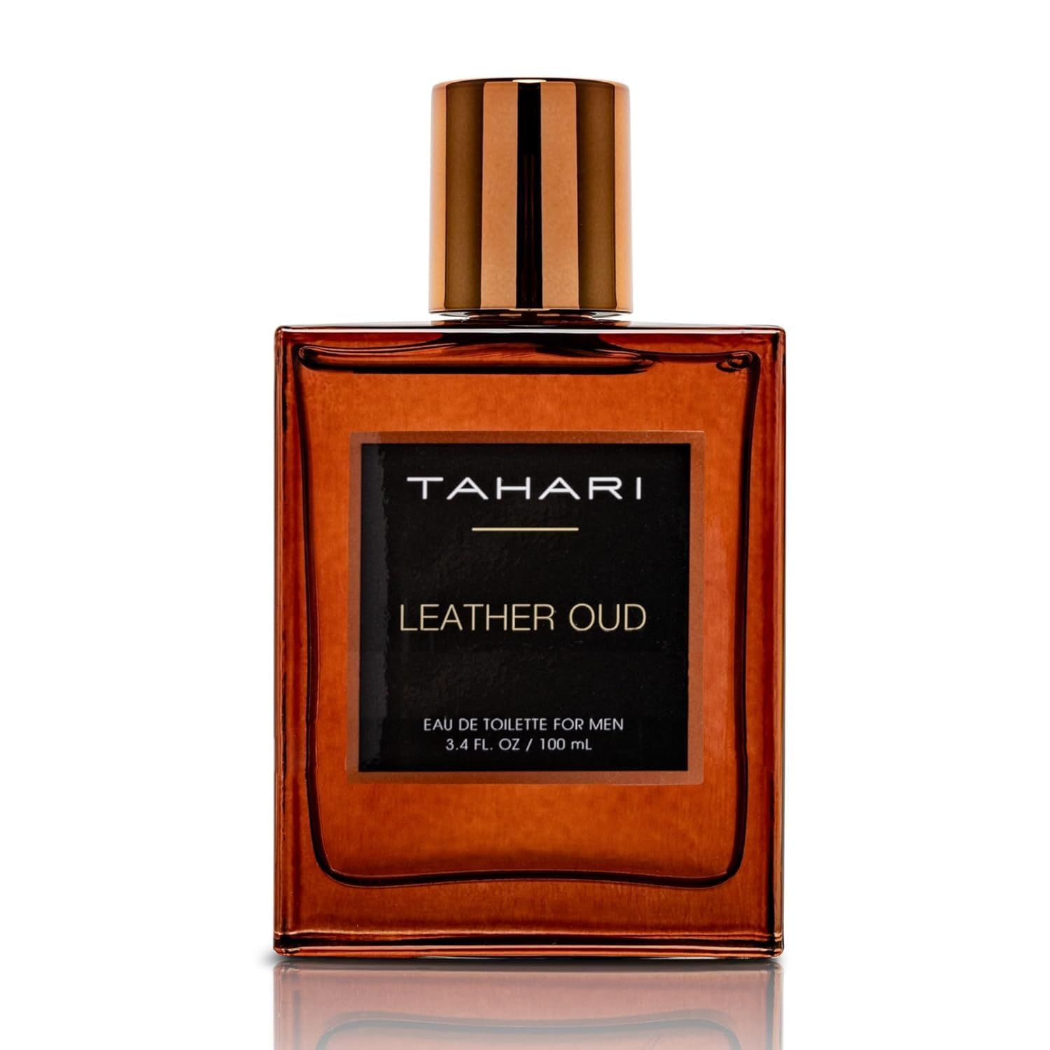 TAHARI Eau de Toilette For Men 3.4 oz. 100 mL (Leather Oud)