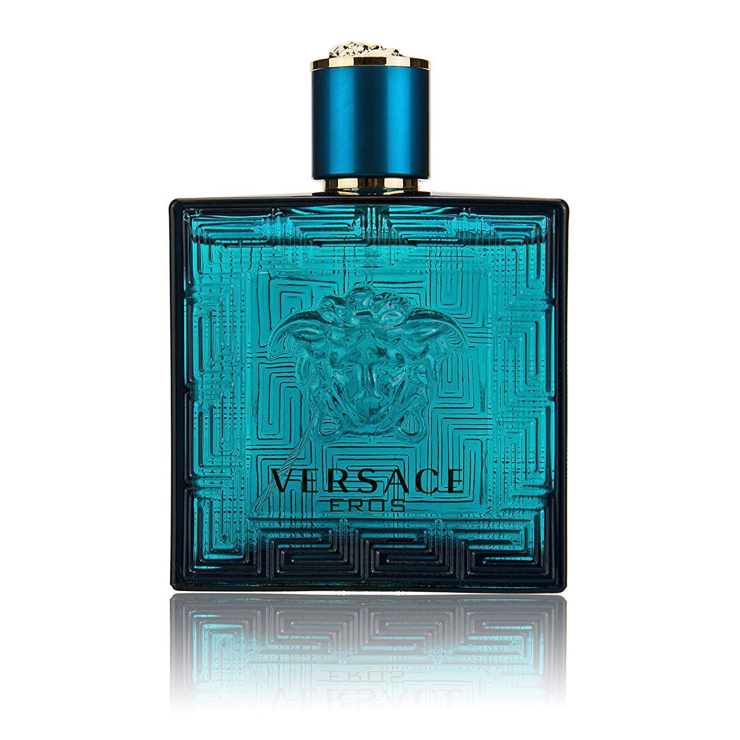 Versace Eros Eau de Toilette Spray for Men, 3.4 Fl Oz