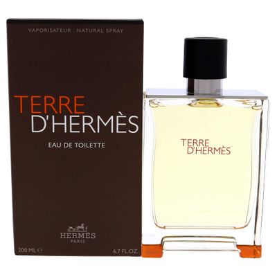 Terre D&#39;Hermes by Hermes for Men - 6.7 oz EDT Spray