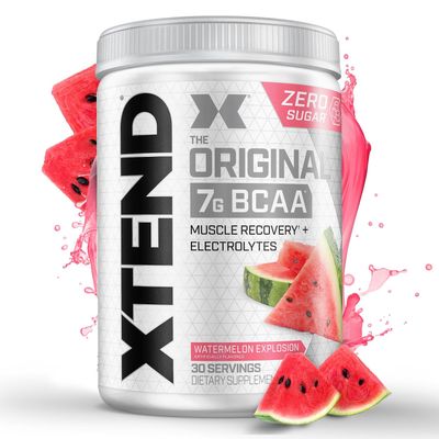 Xtend XTEND Original BCAA Powder 7g BCAA and 2.5g L-Glutamine, Sugar Free Post Workout Muscle Recovery Drink with Amino Acids for Men Women, 30 Servings