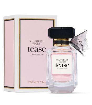 Victoria&#39;s Secret Tease Eau de Parfum, Notes of White Gardenia, Anjou Pear Black Vanilla, Perfumes for Women (1.7 oz)