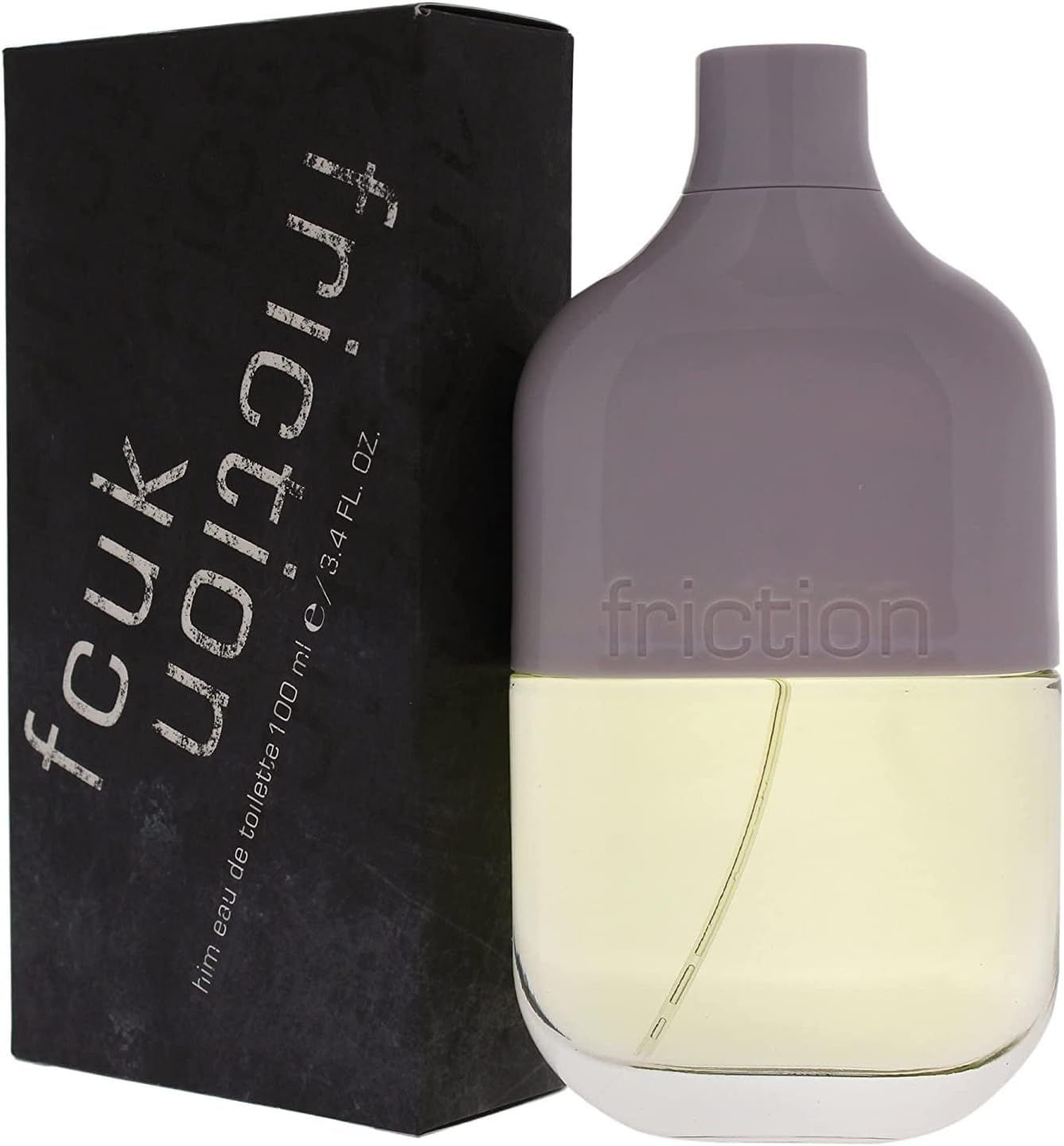 French Connection UK Fcuk Friction Men Eau De Toilette Spray, 3.4 Ounce