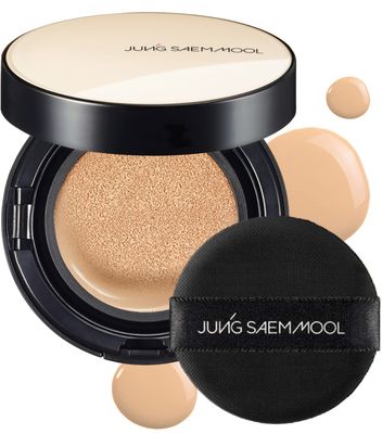 JUNGSAEMMOOL OFFICIAL Essential Skin Nuder Cushion (Fair Light) Refill not Included Natural Finish Buildable Coverage Makeup Artist Brand Cream Foundation