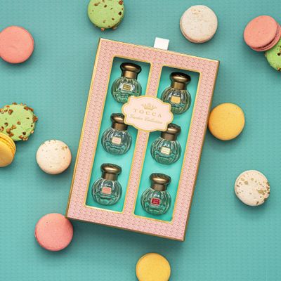 Tocca Mini Perfume Set of 6, 5ml (0.16 Fl Oz) Each, Spring Garden Collection - Includes Florence, Stella, Simone, Giulietta, Cleopatra Lucia, Eau de Parfum Dabbers Fragrance Gift Set for Women