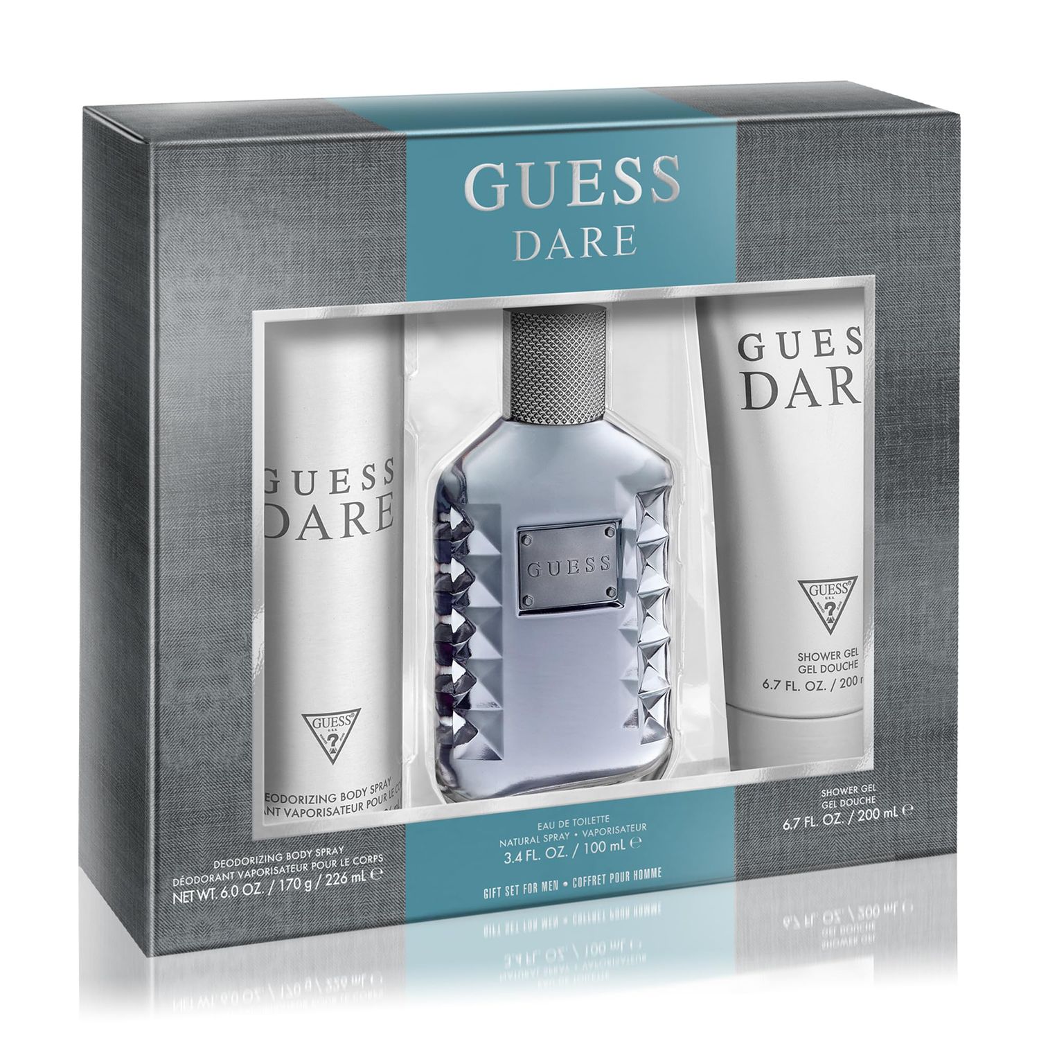 GUESS DARE (M) SET EDT 100ML SG 200ML BODY SPRAY 226ML (2023)