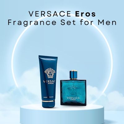 Versace Eros Fragrance Set, 2 Count