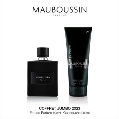 Mauboussin - Jumbo Set Pour Lui In Black Eau de Parfum 100ml (3.3 Fl Oz) Shower Gel 200ml (6.6 Fl Oz)