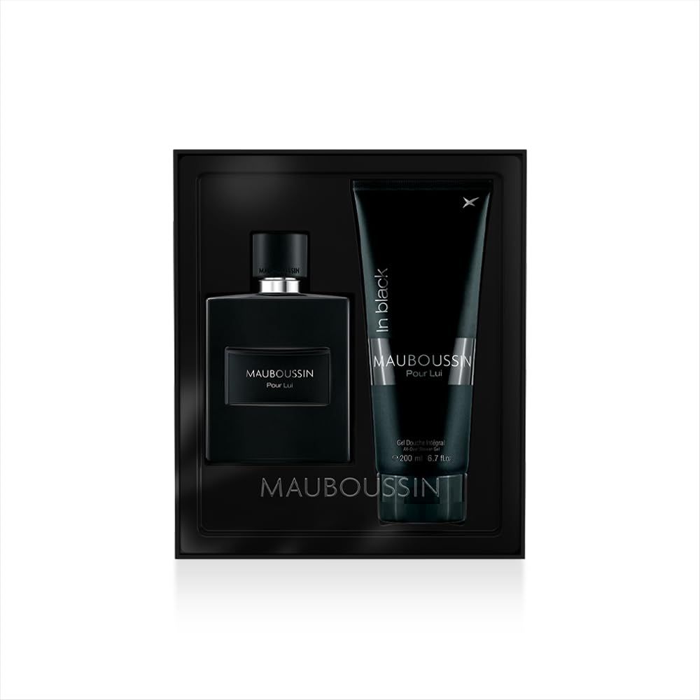 Mauboussin - Jumbo Set Pour Lui In Black Eau de Parfum 100ml (3.3 Fl Oz) Shower Gel 200ml (6.6 Fl Oz)