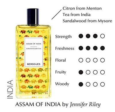 Collection Grands Crus Assam Of India Eau de Cologne 100ml