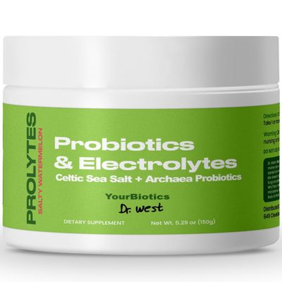 YOUR BIOTICS Prolytes Electrolyte Powder with Probiotics for Women Men - Hydration Powder with Probiotic Drink for Gut Health - Keto Electrolytes Powder Sugar Free for Peak Performance - Watermelon