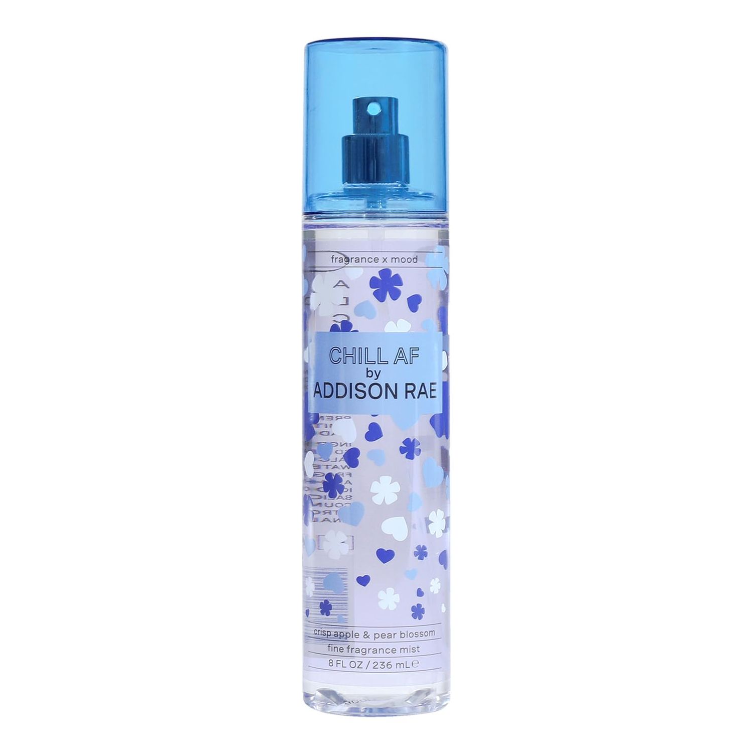 Addison Rae Chill Body Hair Mist for Women - Floral Woody Feminine Scent - Body Spray Pear Blossom, Apple, Sandalwood, Musk - Long-Lasting, Everyday Wear Fragrance for Her - Vegan,Cruelty Free - 8oz