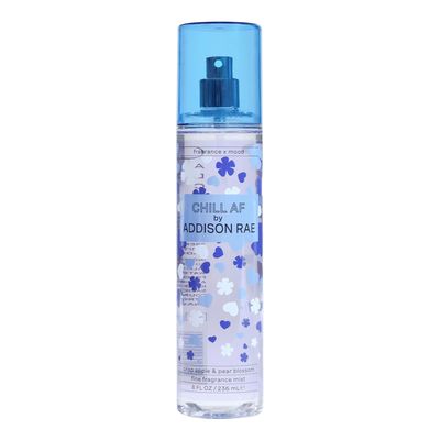 Addison Rae Chill Body Hair Mist for Women - Floral Woody Feminine Scent - Body Spray Pear Blossom, Apple, Sandalwood, Musk - Long-Lasting, Everyday Wear Fragrance for Her - Vegan,Cruelty Free - 8oz
