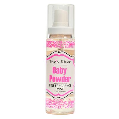 Infinix Baby Powder Scent Fragrance Mist for Women and Men - 2 oz, Clear