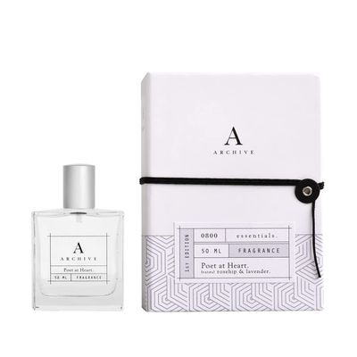 Archive Poet At Heart Fragrance Captivating Aromatic Botanicals Aromatherapeutic Scent for Men or Women 50ML