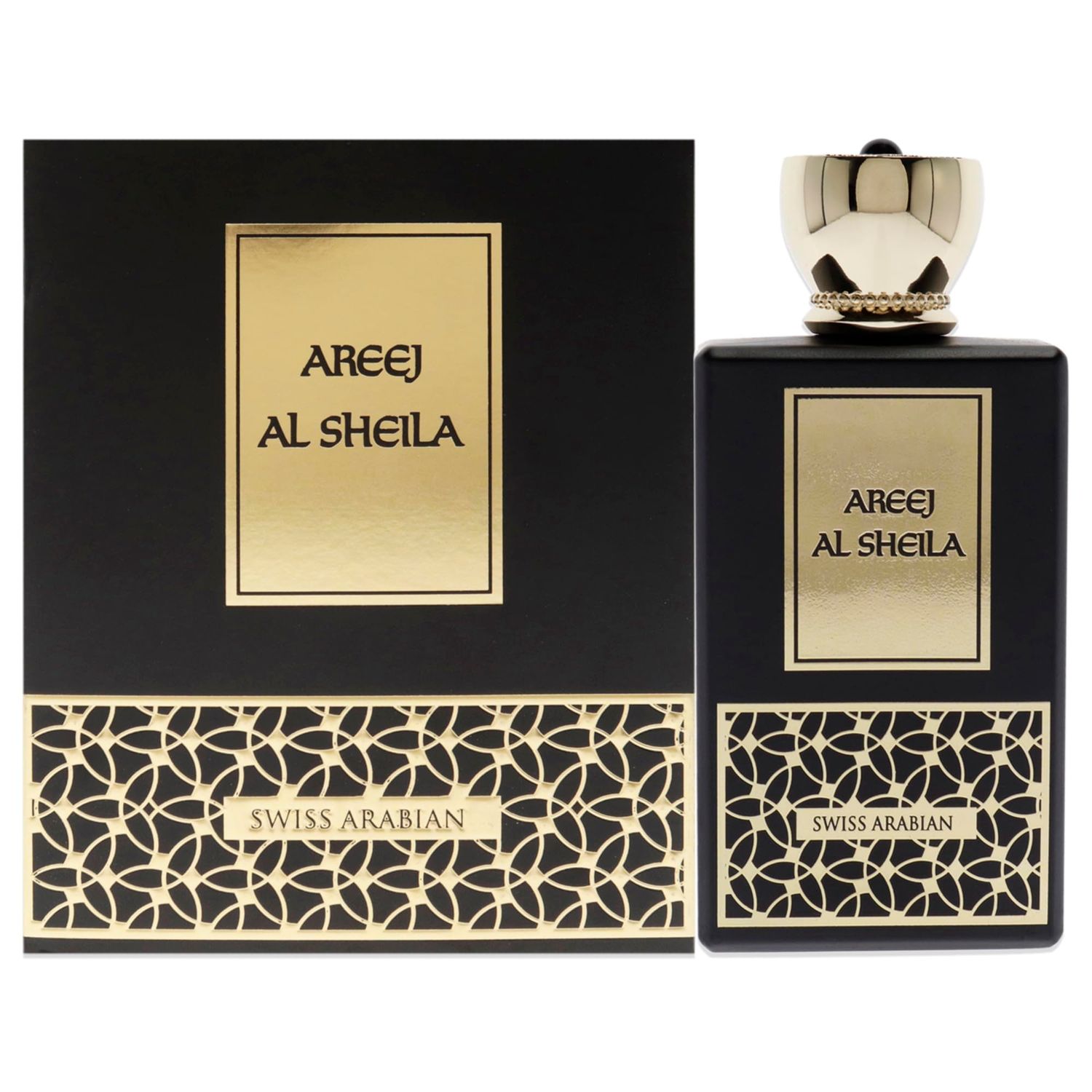 Swiss Arabian Areej Al Sheila - Luxury Products From Dubai - Long Lasting, Addictive Personal EDP Spray Fragrance - Seductive Signature Aroma - 3.4 Oz