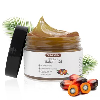SOVONCARE Raw Batana Oil for Natural Hair Growth Dr Sebi Organic from Honduras - 100 Percent Pure Batana Oil Promotes Men Women Hair Growth and Thickness 4.23 OZ Unrefined, Prevents Hair Loss