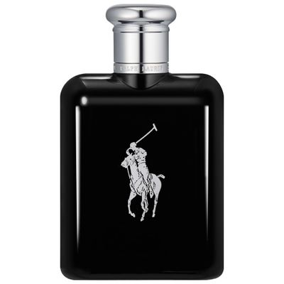 Ralph Lauren FRAGRANCES Polo Black - Eau de Toilette - Men&#39;s Cologne - Woody Fresh - With Patchouli, Sandalwood, and Mandarin - Medium Intensity - 4.2 Fl Oz
