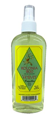 Crusellas Legitima Kolonia 1800 Vetiver Pump Spray Cologne 8 Fl. Oz.