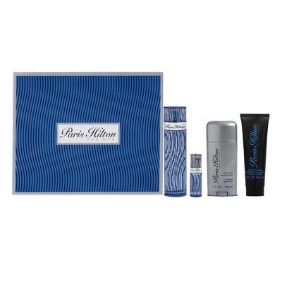 Paris Hilton Eau de Toilette Cologne for Men 4 PC Gift Set