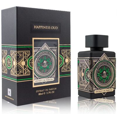 Fragrance World - Happiness Oud Extrait De Parfum Edp 80ml Unisex perfume Aromatic Perfumes For Men Women Exclusive I Luxury Perfume Made in UAE