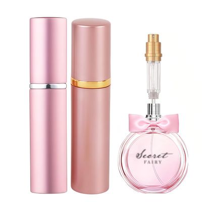 sangzisally 2PCS Refillable Perfume Atomizer 5ml Perfume Bottle, Mini Travel Atomizer Empty Portable Perfume Spray Bottle, Bottom-Filling Fragrances Perfumes Atomize