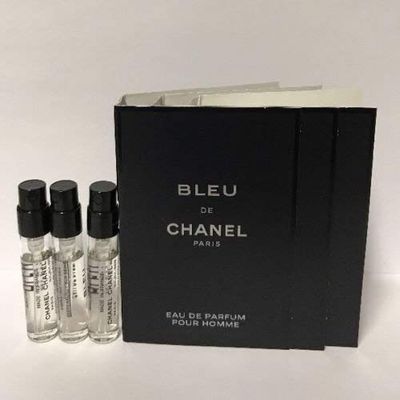 3 Bleu_De_Pour Homme Spray Sample Vial 2 ml.06 oz each for Men
