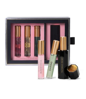 Victoria&#39;s Secret Travel Fragrance Spray Gift Set, Bombshell, Bare Daring, Assorted Scents