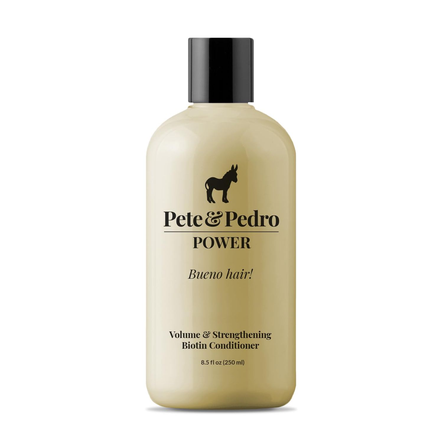 Pete Pedro POWER CONDITIONER - Volume Strengthening Biotin Daily Conditioner For Men With Fine or Thinning Hair All Hair Types, Helps Make Fuller, Thicker, Healthier Shark Tank, 8.5 oz.