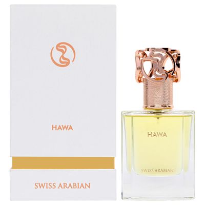 Swiss Arabian Hawa - Luxury Product from Dubai - Notes of White Florals, Citrus, Amber - Long Lasting, Addictive Personal EDP Spray Fragrance - 1.7 oz