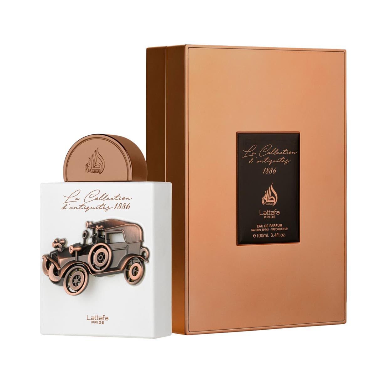 Lattafa La Collection Dantiquites 1886 EDP Unisex 3.4 Fl Oz