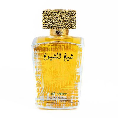 Lattafa Sheikh Al Shuyukh Luxe Edition Eau de Parfum Spray for Unisex, 3.4 Ounce