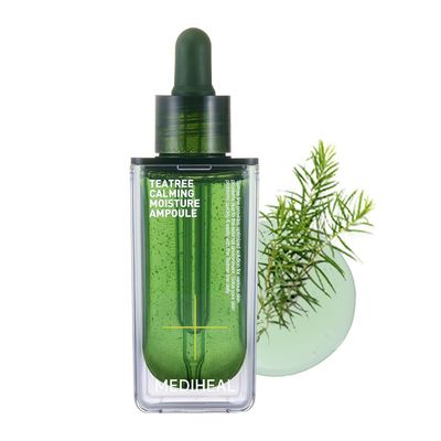 Mediheal Teatree Calming Moisture Ampoule,50ml Quick Calming and deep Hydrating with 92 Pure Tea Tree