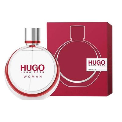 Hugo Boss Hugo Woman Eau de Parfum Women&#39;s Floral Perfume With Notes of Boysenberry, Black Tea, Jasmine Amber Long Lasting Fragrance - 1.6 fl oz