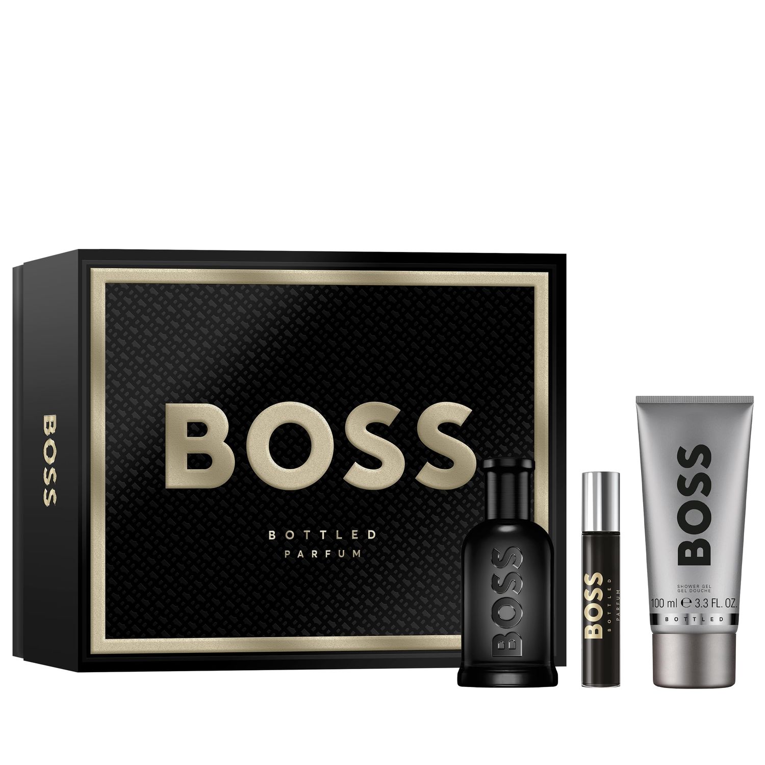 Hugo Boss Men&#39;s 3-Pc. BOSS Bottled Parfum festive Gift Set