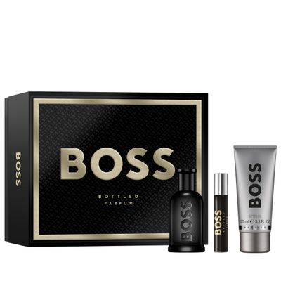 Hugo Boss Men&#39;s 3-Pc. BOSS Bottled Parfum festive Gift Set
