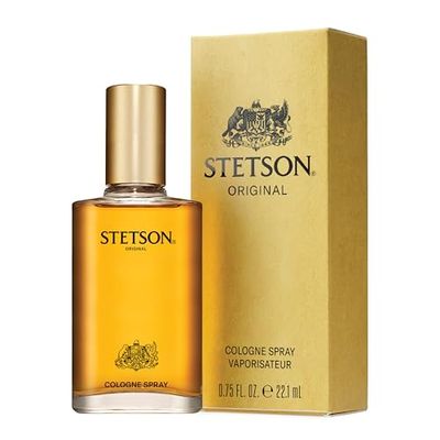 Stetson Original - Cologne for Men - Classic, Woody and Masculine Aroma with Fragrance Notes of Citrus, Patchouli, and Tonka Bean - 0.75 Fl Oz
