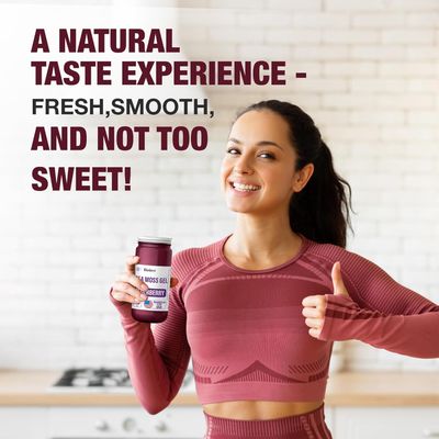 Biolore Sea Moss Gel - Elderberry 16oz, Wildcrafted Irish Seamoss with Essential Vitamins Trace Minerals, Vegan Superfood Made in USA