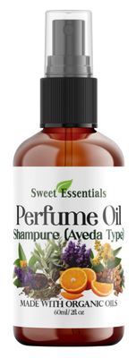 Sweet Essentials Shampure (Aveda-Type) FragrancePerfume Oil 2oz Made with Organic Oils Spray on Perfume Oil - Alcohol Preservative Free