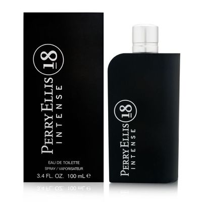 Perry Ellis 18 Intense by Perry Ellis for Men - 3.4 Ounce EDT Spray