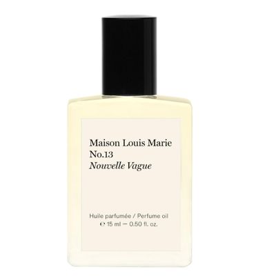Maison Louis Marie - No.13 Nouvelle Vague Natural Roll-On Perfume Oil Luxury Clean Beauty Non-Toxic Fragrance (0.5 fl oz 15 ml)