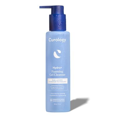 Curology Hydro Foaming Gel Facial Cleanser, Gentle Face Wash, Hydrating, Non-Stripping, Sensitive Skin Care, Fragrance Free, 5 fl oz