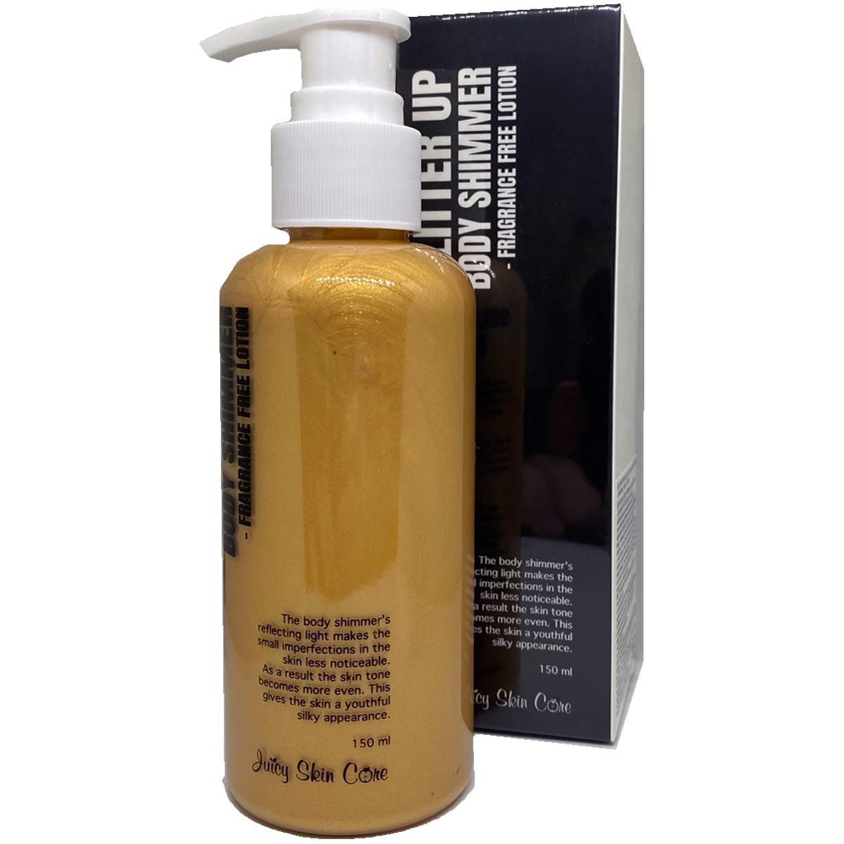 JUICY SKIN CARE Body shimmer Fragrance Free Lotion