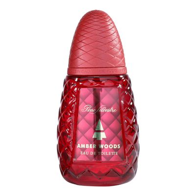 Pino Silvestre Amber Woods Cologne for Men - Aromatic, Woody, Spicy Scent - Blended with Lavender, Patchouli, and Sandalwood - 2.5 oz EDT Spray