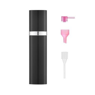 Lusiyi Travel Perfume Atomizer Refillable Portable Cologne Travel Bottle - Small Spray Bottle for Fragrance - 10ml Black