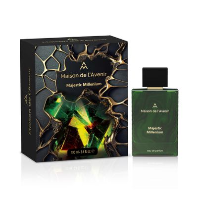 Maison de l&#39;Avenir Majestic Millennium - SUPERNOVA COLLECTION Spicy Fragrance Unisex Cologne Perfume Natural Essential Oils Eau de Parfum (36 Hours) Made in UAE 100ml 3.4 fl. oz.