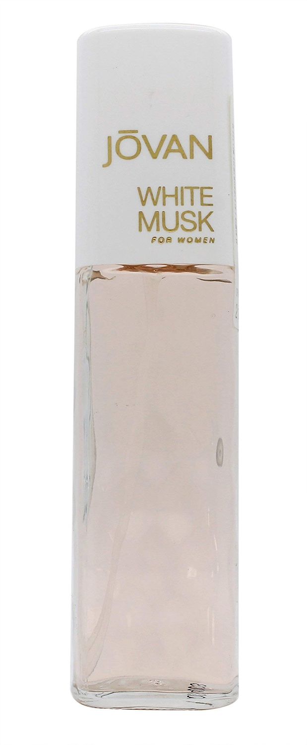 Jovan White Musk for Women Eau de Cologne Spray 2 fl oz (Pack of 1), Notes of Jasmine, Musk, and Amber, Women&#39;s Fragrance, Long Lasting, Everyday Fragrance, Travel Size